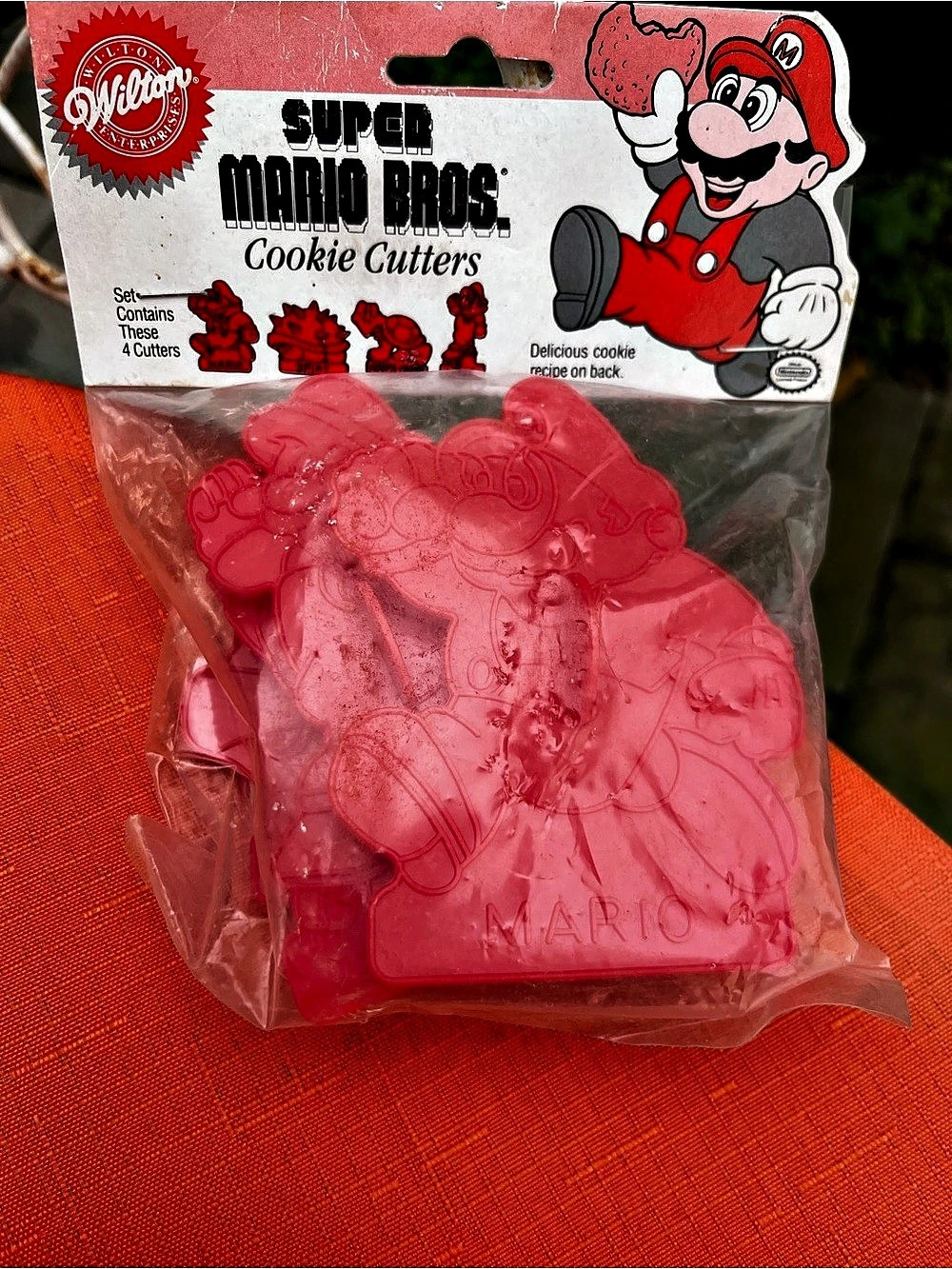 NEW Wilton Super Mario Bros. Cookie Cutters Red, unopened